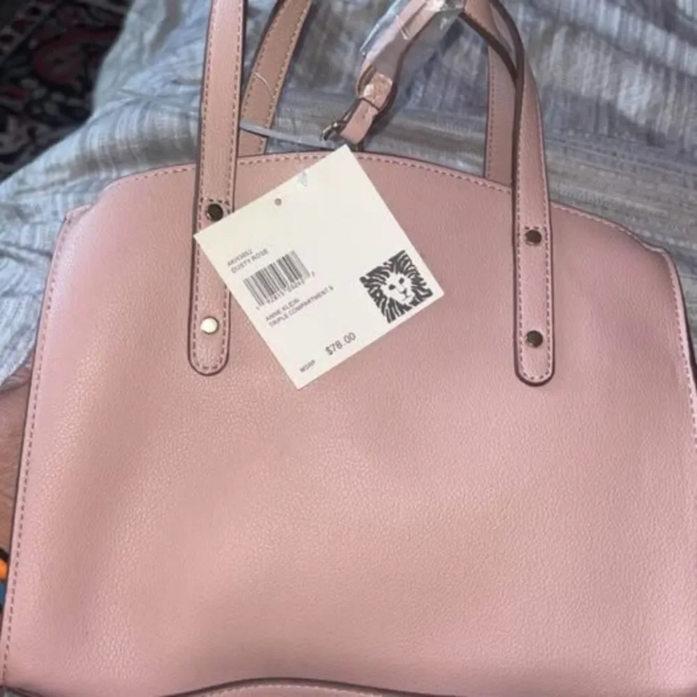 Anne Klein pink bag brand new never used